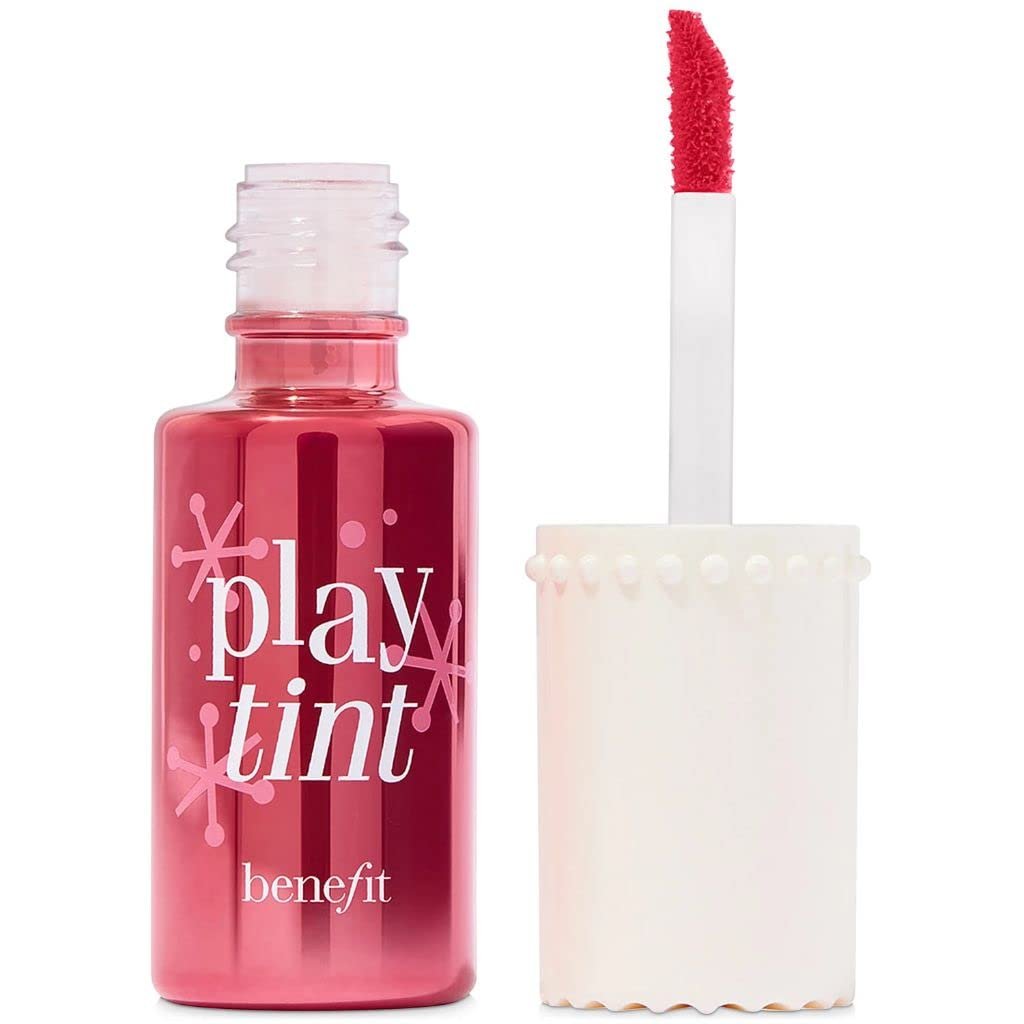 Benefit Playtint Pink Lemonade Tinted Lip and Cheek Stain - 0.2 oz Long-Lasting Watercolor Blush Avelisse