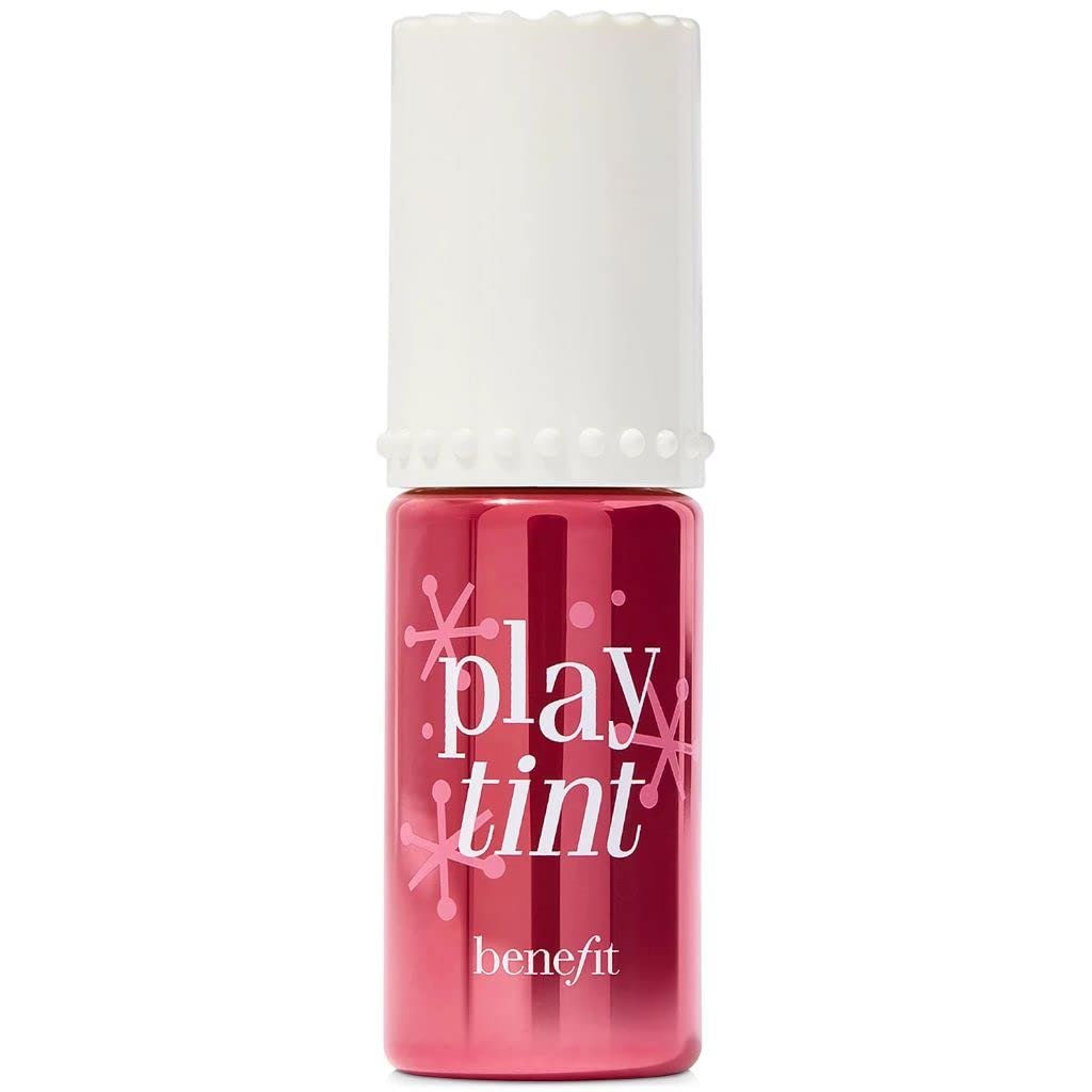 Benefit Playtint Pink Lemonade Tinted Lip and Cheek Stain - 0.2 oz Long-Lasting Watercolor Blush Avelisse