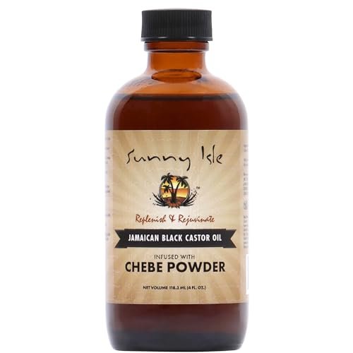 Sunny Isle Jamaican Black Castor Oil with Chebe Powder - 4 oz for Hair Growth & Moisture - görsel 2