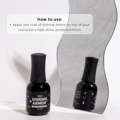 Orly Shining Armor Longwear Fast Dry Top Coat - 0.6 fl oz Avelisse