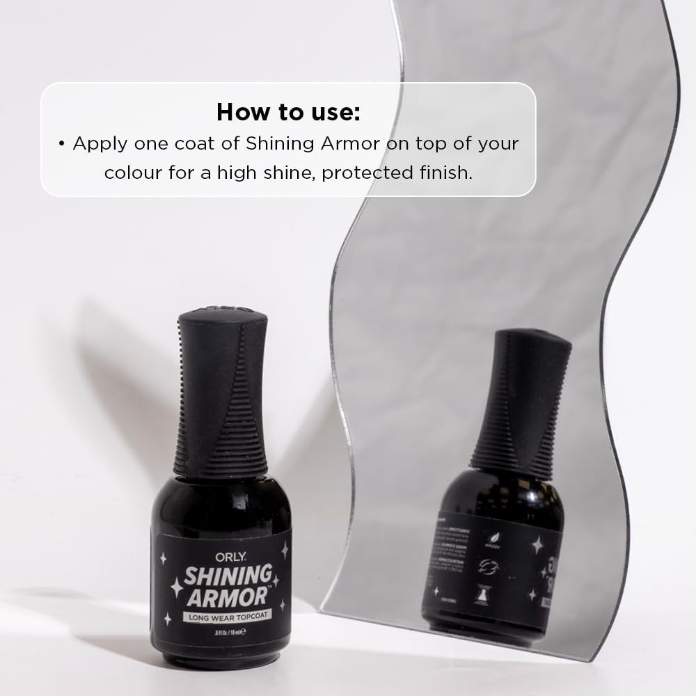 Orly Shining Armor Longwear Fast Dry Top Coat - 0.6 fl oz Avelisse