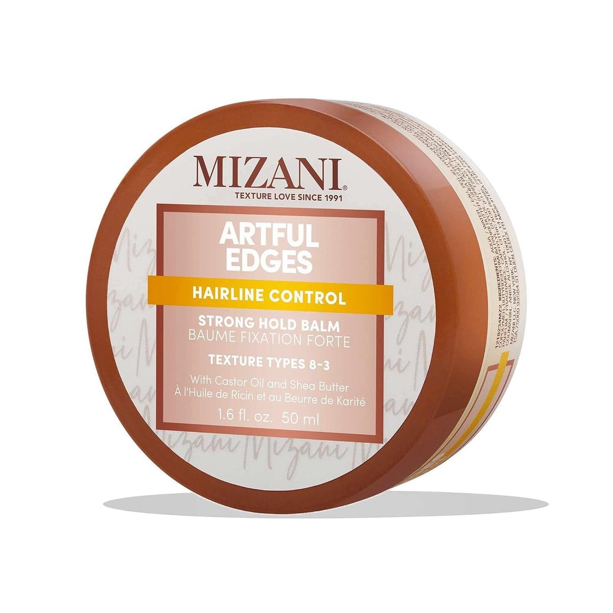 Mizani Artful Edges Edge Control Gel – Flake-Free Strong Hold with Castor Oil & Shea Butter, 1.6 Fl Oz Avelisse