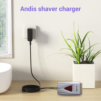 5V 1A Replacement Charger Adapter for Andis Shaver - Compatible with 17150, 17165, TS-1, TS-2 Foil Shavers