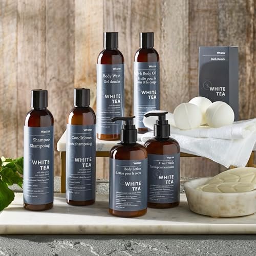 Westin White Tea Liquid Hand Soap - Signature White Tea Fragrance with Aloe Vera - Aromatherapy Hand Wash - 8 oz Avelisse