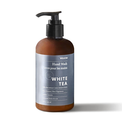 Westin White Tea Liquid Hand Soap - Signature White Tea Fragrance with Aloe Vera - Aromatherapy Hand Wash - 8 oz Avelisse