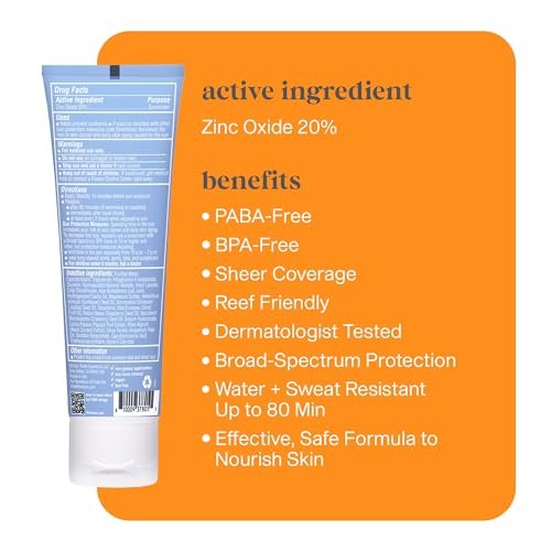 Thinksport SPF 30 Sport Sunscreen, 3oz – Clear Zinc Oxide, Water-Resistant Mineral Sun Lotion, Reef-Safe & Vegan - görsel 3