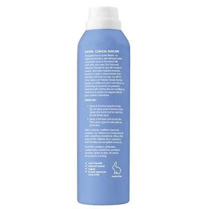 Thinksport SPF 50+ Mineral Sunscreen Spray, All Sheer, 6 Fl Oz – Natural, Water Resistant Body Sun Protection, Vegan & Reef Safe Avelisse