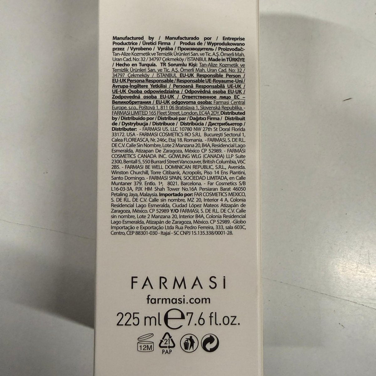 FARMASi Dr. C. Tuna Reviving Shampoo - Volumizing & Strengthening with Garlic Extract, Capixyl & Trichogen - Lightweight Daily Cleanse for Fresher, Shinier Hair - 7.6 fl oz Avelisse