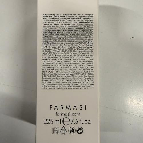 FARMASi Dr. C. Tuna Reviving Shampoo - Volumizing & Strengthening with Garlic Extract, Capixyl & Trichogen - Lightweight Daily Cleanse for Fresher, Shinier Hair - 7.6 fl oz Avelisse