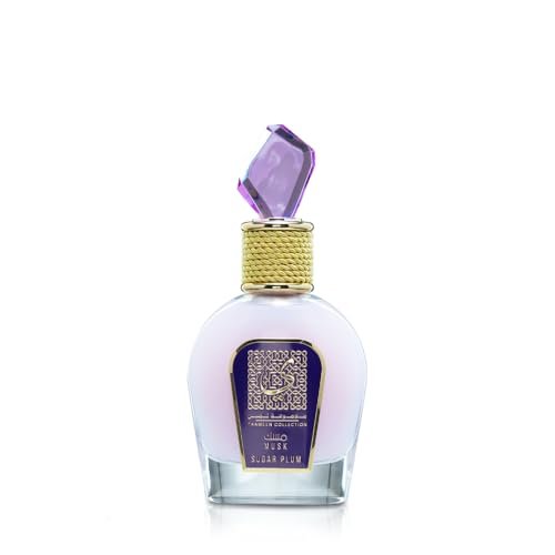 Lattafa Thameen Collection Sugar Plum – Fruity, Floral, Musky, Amber Eau de Parfum for Women, 3.4 oz (100 ml) - görsel 2