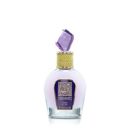 Lattafa Thameen Collection Sugar Plum – Fruity, Floral, Musky, Amber Eau de Parfum for Women, 3.4 oz (100 ml)