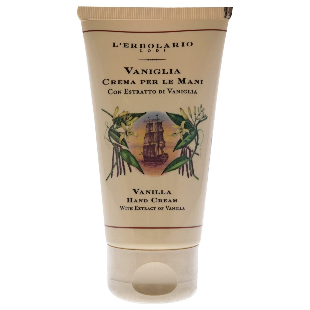L'Erbolario Vanilla Hand Cream - Moisturizing Hand Lotion with Macadamia & Sunflower Oils - Cruelty-Free Daily Moisturizer, 2.5 oz - görsel 3