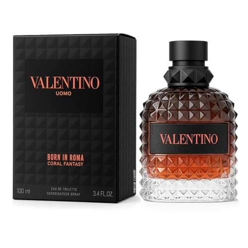 Valentino Uomo Born in Roma Coral Fantasy Eau de Toilette for Men - 3.4 oz Avelisse
