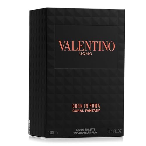 Valentino Uomo Born in Roma Coral Fantasy Eau de Toilette for Men - 3.4 oz Avelisse