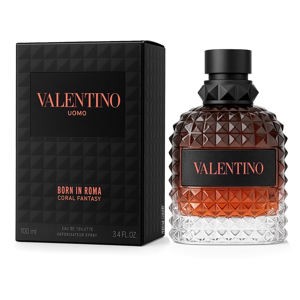 Valentino Uomo Born in Roma Coral Fantasy Eau de Toilette for Men - 3.4 oz Avelisse