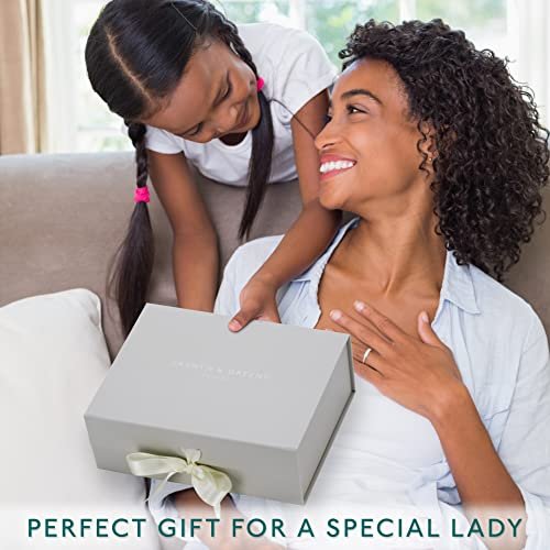 Luxury Spa Gift Basket for Women - 10 Relaxing Lavender Self Care Kit | Jasmyn & Greene Avelisse