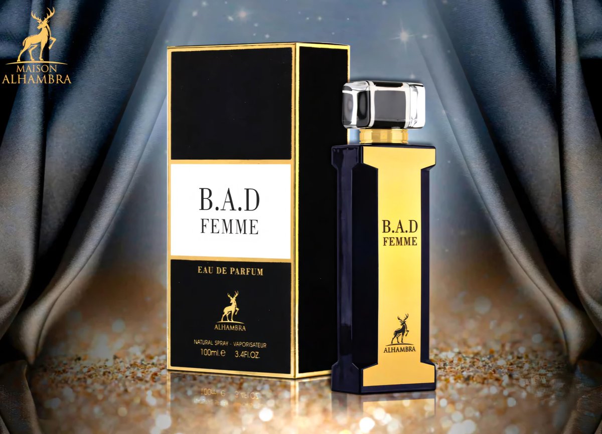 B.A.D by Maison Alhambra for Women - 3.4 oz Eau de Parfum Spray - görsel 5
