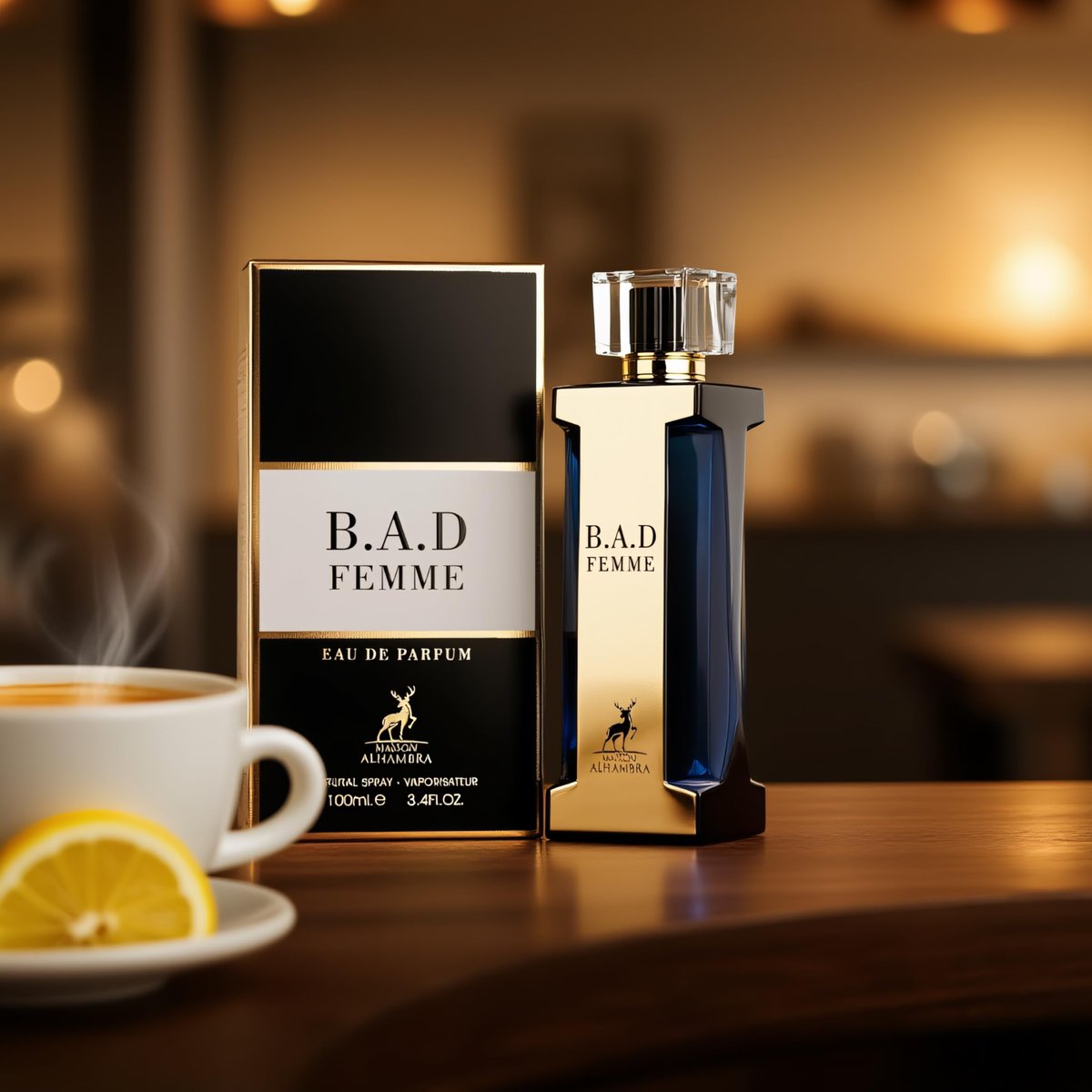 B.A.D by Maison Alhambra for Women - 3.4 oz Eau de Parfum Spray - görsel 7