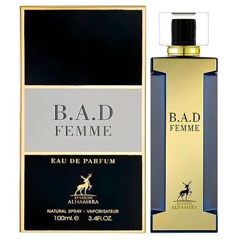 B.A.D by Maison Alhambra for Women - 3.4 oz Eau de Parfum Spray - görsel 4