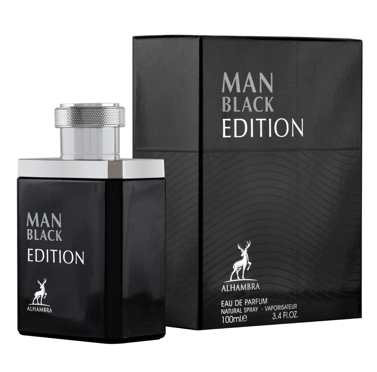 Maison Alhambra Alhambra Man Black Edition 3.4 Fl Oz Eau de Parfum Spray Avelisse