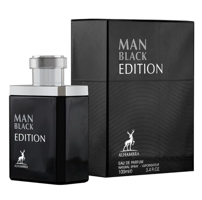 Maison Alhambra Alhambra Man Black Edition 3.4 Fl Oz Eau de Parfum Spray Avelisse