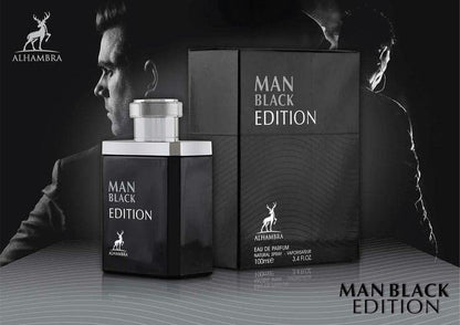Maison Alhambra Alhambra Man Black Edition 3.4 Fl Oz Eau de Parfum Spray Avelisse