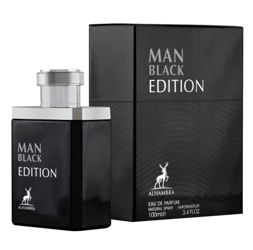 Maison Alhambra Alhambra Man Black Edition 3.4 Fl Oz Eau de Parfum Spray Avelisse