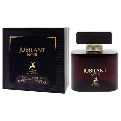 Jubilant Noir by Maison Alhambra for Women - 3.4 oz Eau de Parfum Spray