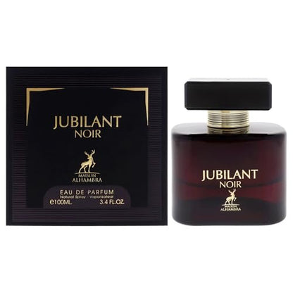 Jubilant Noir by Maison Alhambra for Women - 3.4 oz Eau de Parfum Spray