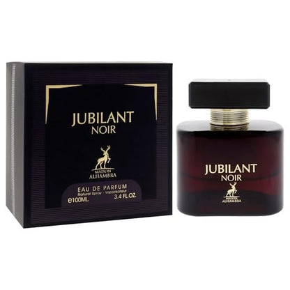 Jubilant Noir by Maison Alhambra for Women - 3.4 oz Eau de Parfum Spray