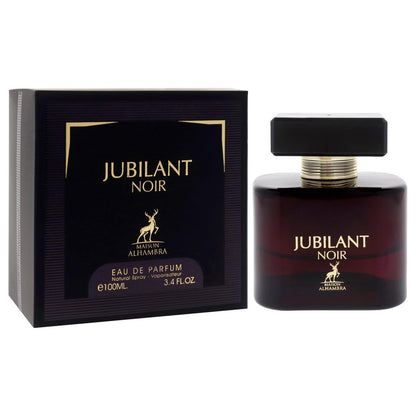 Jubilant Noir by Maison Alhambra for Women - 3.4 oz Eau de Parfum Spray