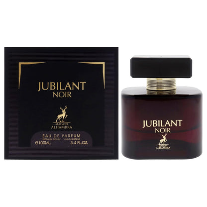 Jubilant Noir by Maison Alhambra for Women - 3.4 oz Eau de Parfum Spray