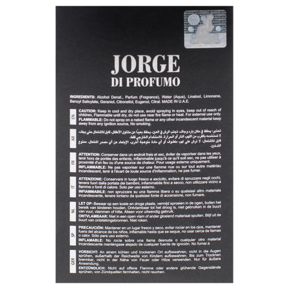Jorge Di Profumo by Maison Alhambra for Men - 3.4 oz Eau de Parfum Spray Avelisse