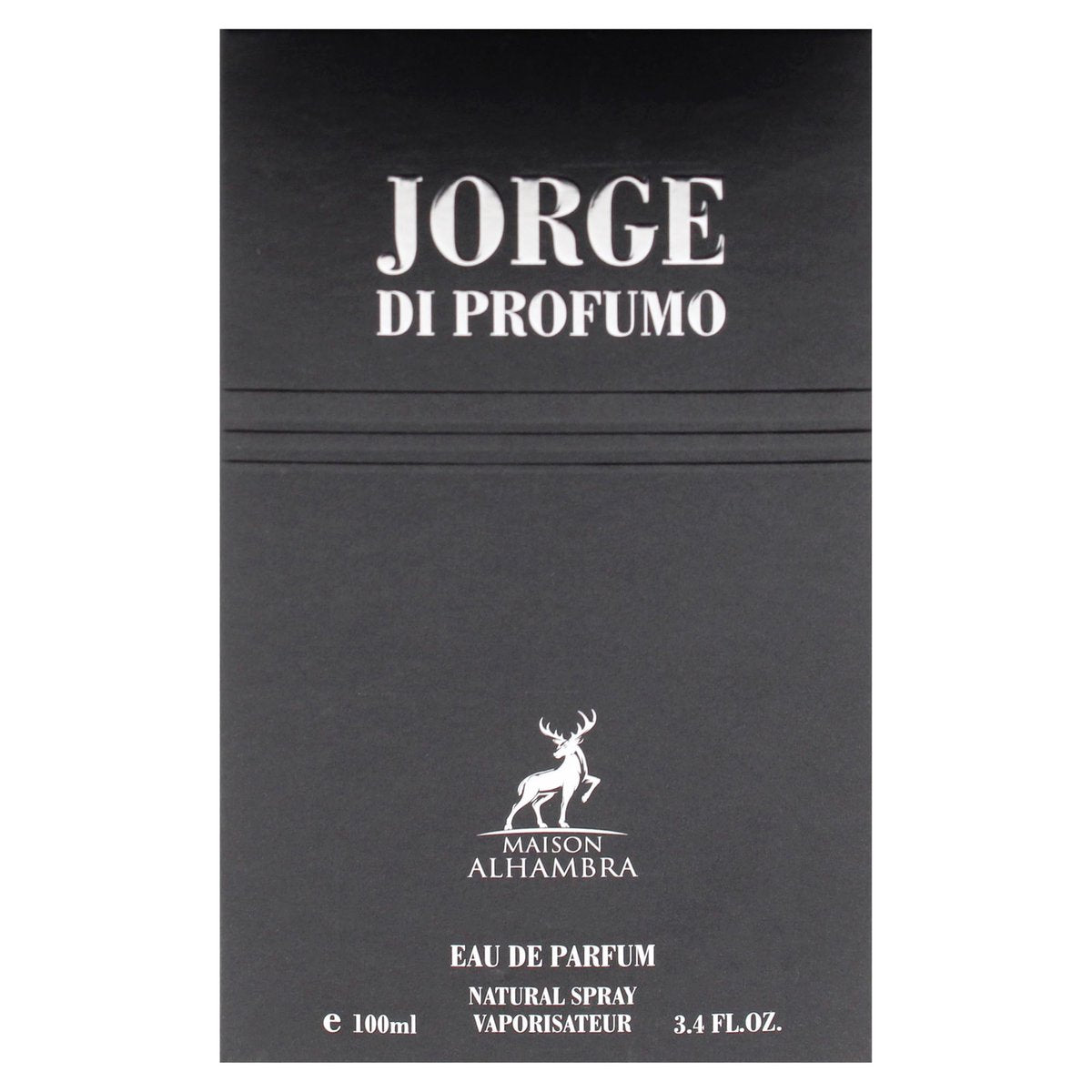 Jorge Di Profumo by Maison Alhambra for Men - 3.4 oz Eau de Parfum Spray Avelisse