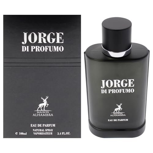 Jorge Di Profumo by Maison Alhambra for Men - 3.4 oz Eau de Parfum Spray Avelisse