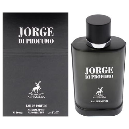 Jorge Di Profumo by Maison Alhambra for Men - 3.4 oz Eau de Parfum Spray Avelisse