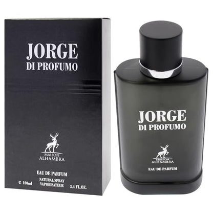 Jorge Di Profumo by Maison Alhambra for Men - 3.4 oz Eau de Parfum Spray Avelisse