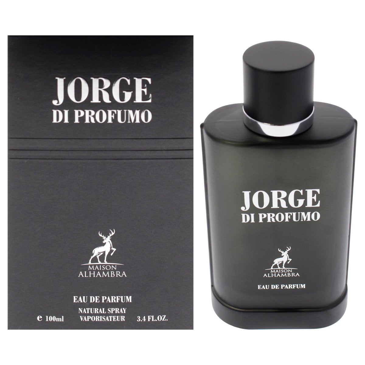Jorge Di Profumo by Maison Alhambra for Men - 3.4 oz Eau de Parfum Spray Avelisse