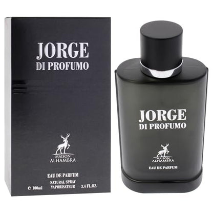 Jorge Di Profumo by Maison Alhambra for Men - 3.4 oz Eau de Parfum Spray Avelisse