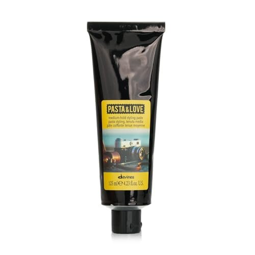 Davines Pasta & Love Medium-Hold Styling Paste - Workable Hair Paste for Men, Satin Finish, Texture & Elastic Hold, 4.23 Fl Oz Avelisse