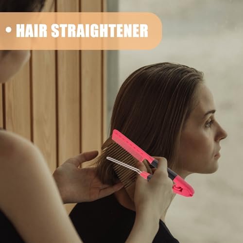FOMIYES Detangling Hairbrush - Rosy Professional Hair Straightening Comb for Smooth, Frizz-Free Tresses - görsel 14