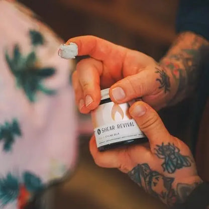 Shear Revival Loyal Styling Balm Pomade – Light Hold, Natural Finish, 99% Natural Ingredients, Bergamot & Amber Scent, 3.4 oz Avelisse