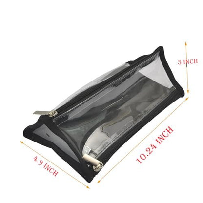 Jula Vance Large Capacity Hanging Eco Polyester Travel Toiletry Bag - 4-in-1 Roll-Up Makeup Organizer with 4 Detachable Clear TPU Pouches & Hook Avelisse
