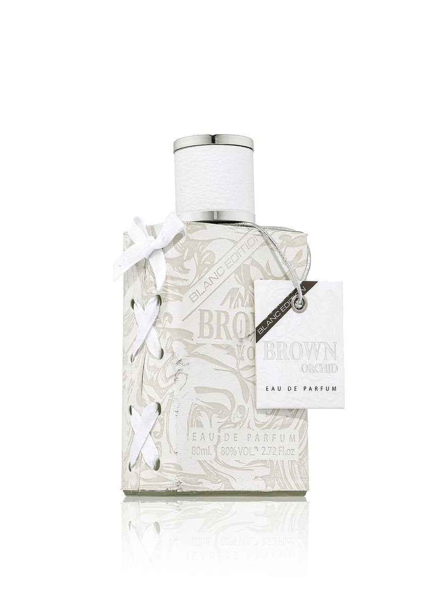 Fragrance World Brown Orchid Blanc Edition 80ml Men's Perfume with 50ml Deodorant – Aromatic Signature Fragrance, Luxury Niche Perfume Made in UAE - görsel 3