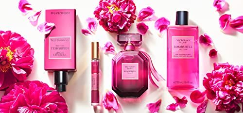 Victoria's Secret Bombshell Passion Eau de Parfum for Women, 1.7 oz - Notes of Sparkling Cassis, Queen Peony & Fuchsia Rose Avelisse