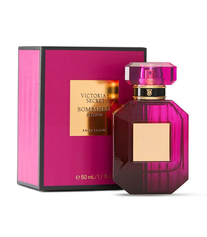 Victoria's Secret Bombshell Passion Eau de Parfum for Women, 1.7 oz - Notes of Sparkling Cassis, Queen Peony & Fuchsia Rose Avelisse