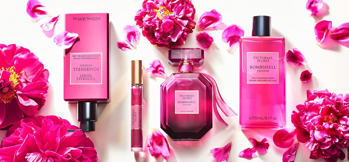 Victoria's Secret Bombshell Passion Eau de Parfum for Women, 1.7 oz - Notes of Sparkling Cassis, Queen Peony & Fuchsia Rose Avelisse