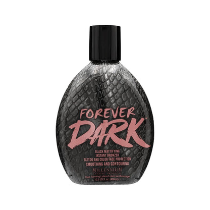 Millennium Tanning Forever Dark Black Mattifying Instant Bronzer Tanning Lotion, 13.5 oz Avelisse