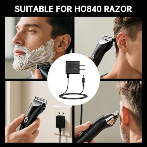 8V 100mA Replacement Power Cord Compatible with Philips Norelco HQ840 Shaver & Multigroom Trimmer 3000 Series - görsel 10