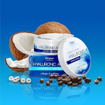 Under Eye Patches with Collagen, Caffeine & Hyaluronic Acid – 30 Pairs Blue Eye Masks for Depuffing, Hydrating, Reducing Dark Circles & Eye Bags, Smoothing Fine Lines